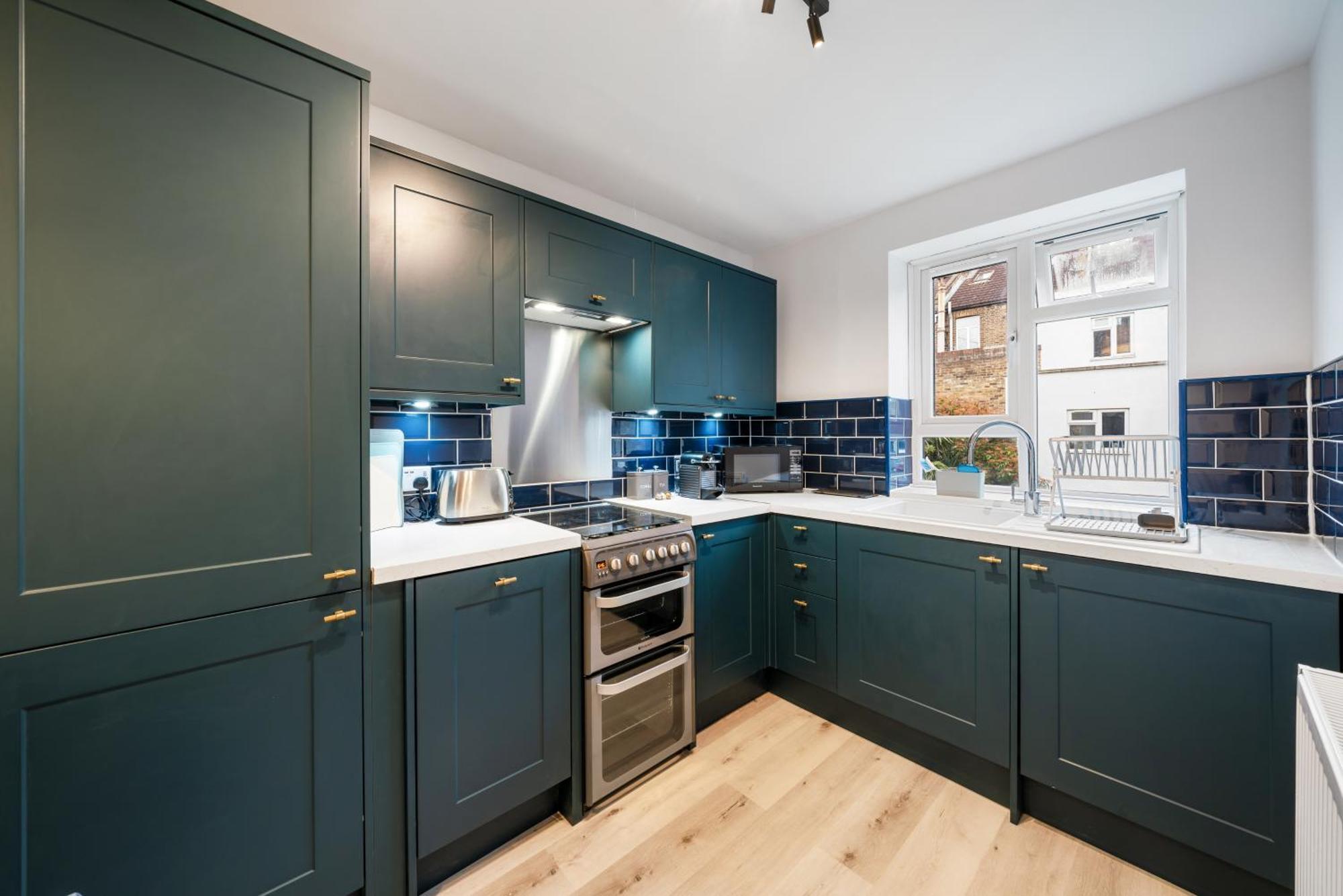 Bright & Cosy Gem ~ Battersea Park View ~ King Bed Apartment London Luaran gambar