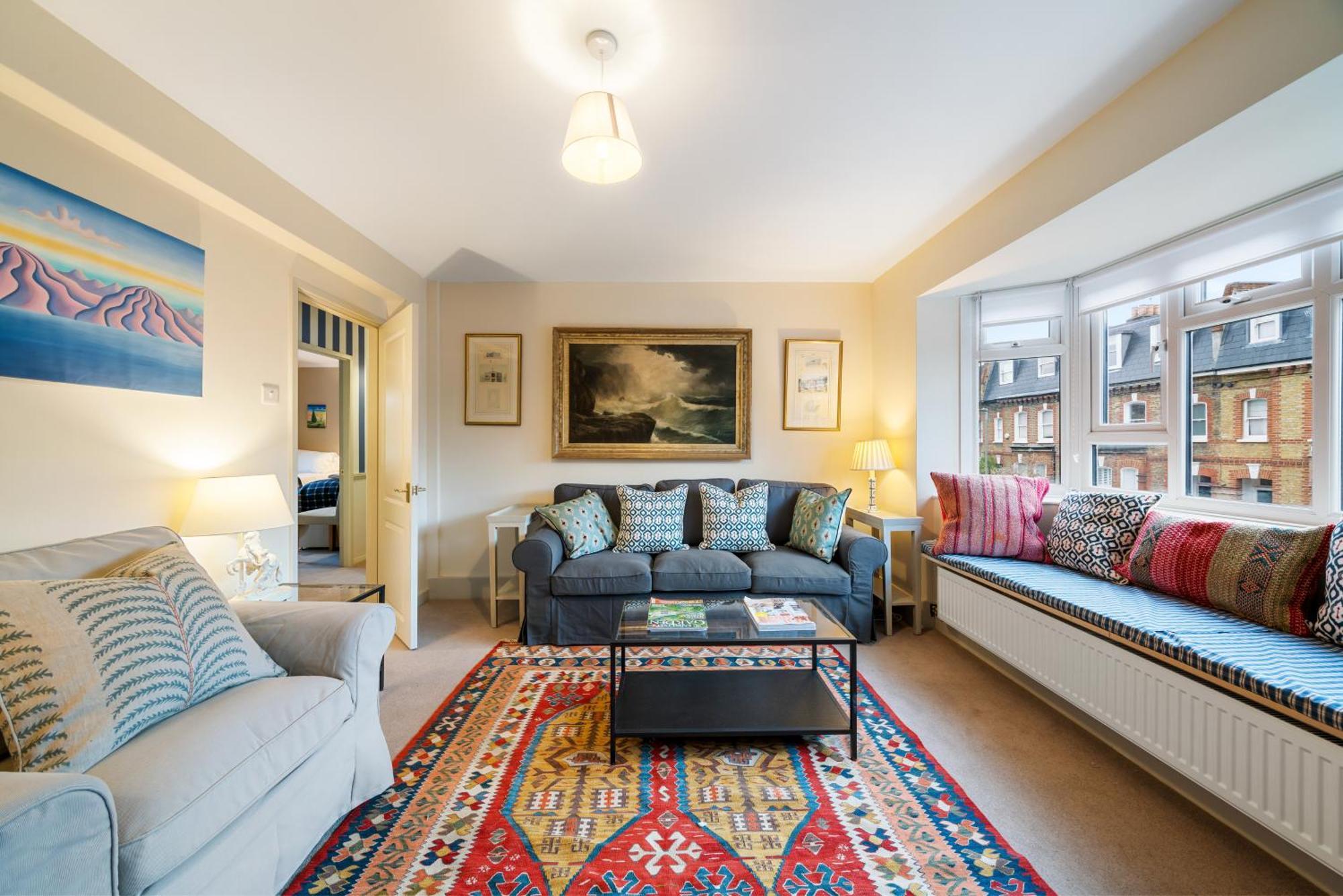 Bright & Cosy Gem ~ Battersea Park View ~ King Bed Apartment London Luaran gambar