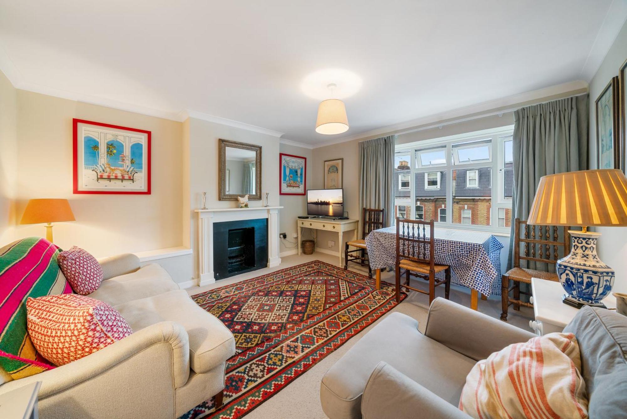 Bright & Cosy Gem ~ Battersea Park View ~ King Bed Apartment London Luaran gambar